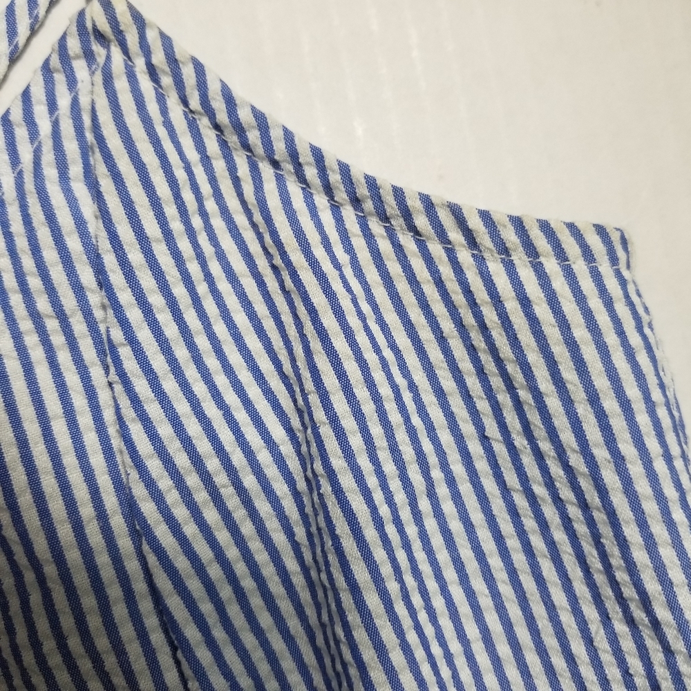 DIVIDED H&M BLUE AND WHITE STRIPED DRESS SIZE 0 - Picture 15 of 15